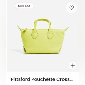 🚫SOLD🚫 NWT Stoney Clover Lane Pittsfield Pouchette Crossbody - Lime